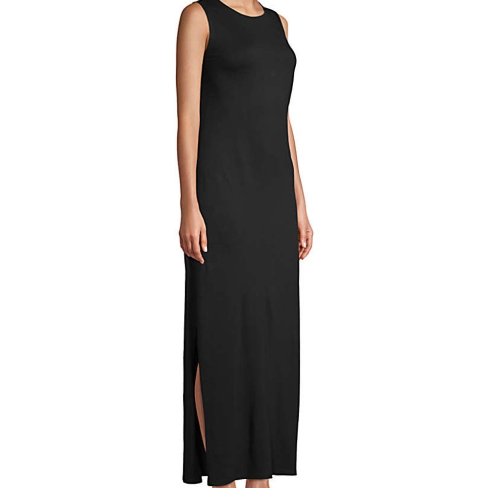 Women's Long Sleeveless Swim Cover-up Maxi Dress